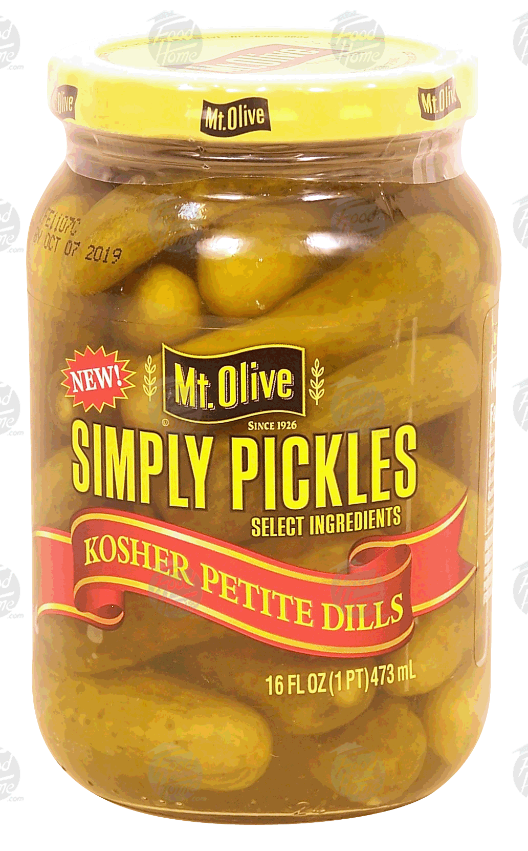 Mt. Olive Simply Pickles kosher petite dills Full-Size Picture